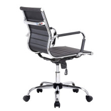 Equip office chair with ribbed upholstery / backrest black
