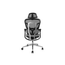 Equip ergonominė biuro kėdė su galvos / porankių atramomis pilka lite Retail