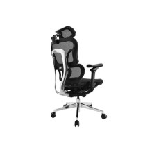 Equip ergonomic office chair with headrest and armrests black lite Retail