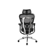 Equip ergonomic office chair with headrest and armrests black lite Retail