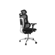 Equip ergonominė biuro kėdė su galvos / porankių atramomis ir SFS juoda lite Retail