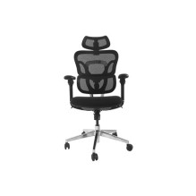 Equip ergonominė biuro kėdė su galvos / porankių atramomis ir SFS juoda lite Retail