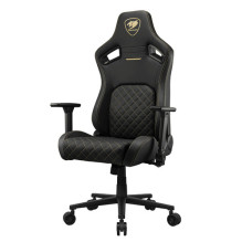 Biuro kėdė Cougar COUGAR CGR-DFL-GLB Žaidėjo fotelis su paminkštinta apmušta sėdyne Black, Gold Biuro kėdė Cougar COUGAR CGR-DFL-GLB Žaidėjo fotelis su paminkštinta apmušta sėdyne Black, Gold