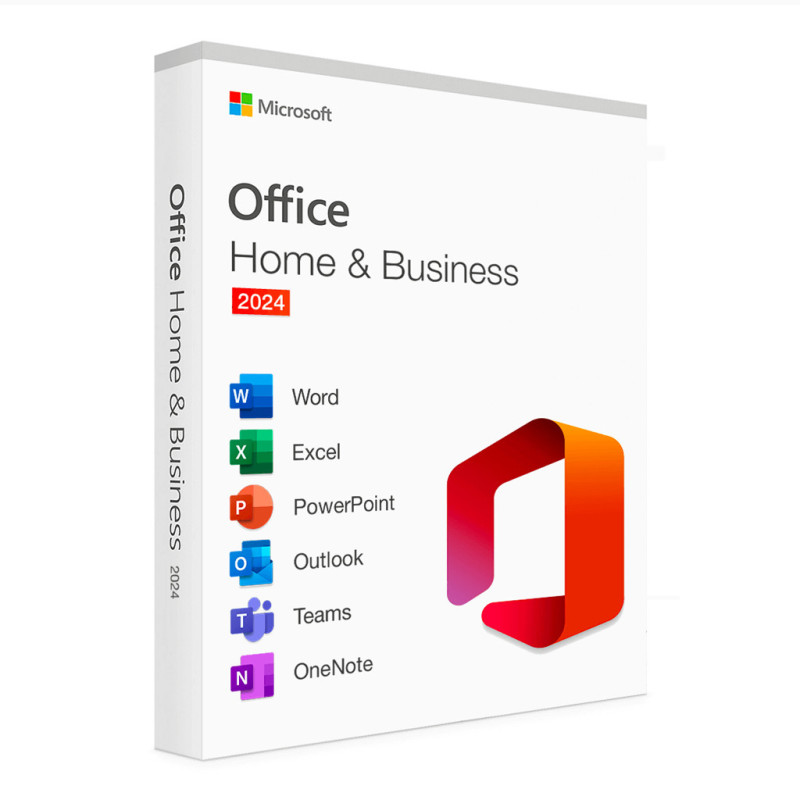 Office 2024 Home and Business German EuroZone Medialess