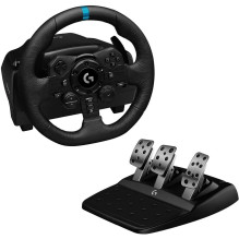 Logitech Racing Wheel G923 SE TrueForce with Pedals and Shifter (6 speed) for PC, PS5, PS4, Black EU (991-000531)