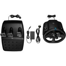 Logitech Racing Wheel G923 SE TrueForce with Pedals and Shifter (6 speed) for PC, PS5, PS4, Black EU (991-000531)