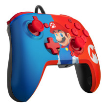 PDP Controller Faceoff Deluxe+Audio Mario Switch PDP Controller Faceoff Deluxe+Audio Mario Switch
