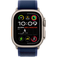 Apple Laikrodis Ultra 2 LTE 49mm Titanium Natur Gehäuse mit blauem Trail Armband - S / M Apple Laikrodis Ultra 2 LTE 49mm Titanium Natur Gehäuse mit blauem Trail Armband - S / M