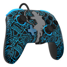 Cita datorprece PDP-PerformanceDesignedProduct PDP Rematch GLOW Sheikah Shoot kabelgebundener Controller für die Nintend