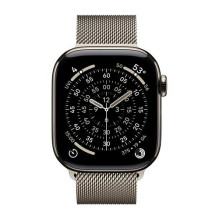 Apple Watch S11 Titan Natur Cellular 42mm (Milanaise Armband natur) Apple Watch S11 Titan Natur Cellular 42mm (Milanaise Armband natur)