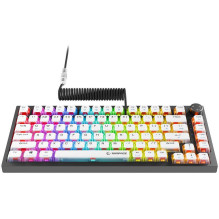 Laidinė klaviatūra Rampage Zenith Pro 8000Hz, Hall Effect, RGB, Gateron KS-20, Black Laidinė klaviatūra Rampage Zenith Pro 8000Hz, Hall Effect, RGB, Gateron KS-20, Black
