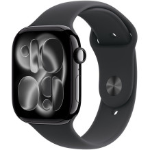 Apple Laikrodis S11 Aliuminis 46mm DiamantBlack (Sportband Black) S / M Apple Laikrodis S11 Aliuminis 46mm DiamantBlack (Sportband Black) S / M