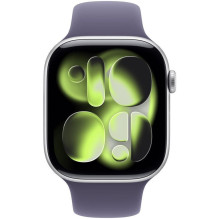 Apple Watch Series 11 (2025) GPS 46mm Silver Alu Case, Purple Fog Sport Band M / L EU MEVA4 Apple Watch Series 11 (2025) GPS 46mm Silver Alu Case, Purple Fog Sport Band M / L EU MEVA4