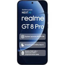 realme GT 8 Pro 5G 17.2 cm (6.79") Dual SIM USB Type-C 16 GB 512 GB 7000 mAh Blue