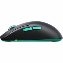 Pelės Cherry CHERRY M68 belaidė žaidimų pelė (black / turquoise) Pelės Cherry CHERRY M68 belaidė žaidimų pelė (black / turquoise)