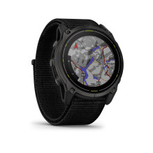 Garmin Enduro 3, Crbn Gry DLC Ti w / Blk Sport Loop Band 51mm Garmin Enduro 3, Crbn Gry DLC Ti w / Blk Sport Loop Band 51mm