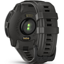 Garmin Instinct Smartwatch, 45 mm, Black Bezel with Charcoal Band