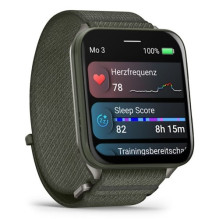 Garmin Venu® X1 Moosgrün su ComfortFit-Nylonarmband Moosgrün Garmin Venu® X1 Moosgrün su ComfortFit-Nylonarmband Moosgrün