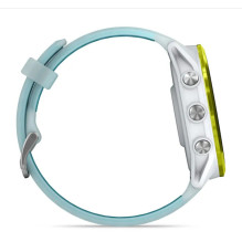 Viedpulksteni Garmin Forerunner 570 - 47mm, Amp Yellow Aluminium with Translucent Whitestone / Turquoise Band