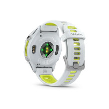 Garmin „Forerunner 970“ - 47mm - Whitestone / Transliacinis stiprintuvas, geltonas