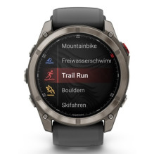 Garmin fenix8pro51,AMOLED.Sap.Titanium / Black