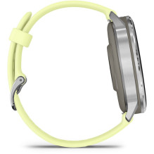 Garmin Venu4-45 silver / citrinų juostelė