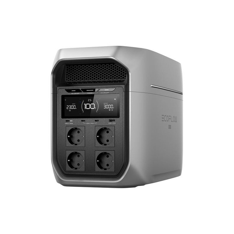 ECOFLOW Delta 3 Max Plus – nešiojamas energijos šaltinis