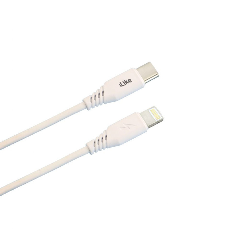 iLike Apple Charging Cable Type-C to Lightning CTL01 White