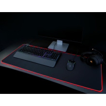 Deltaco Gaming pelės kilimėlis DMP310 RGB 900x360 Black Deltaco Gaming pelės kilimėlis DMP310 RGB 900x360 Black