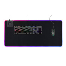 Deltaco RGB Mauspad su belaidžiu įkrovikliu / RGB Lichterleiste Deltaco RGB Mauspad su belaidžiu įkrovikliu / RGB Lichterleiste