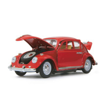 Jamara VW Käfer 1:18 RC metāla tālvadības automašīna 27 MHz Red 6+ Jamara VW Käfer 1:18 RC metāla tālvadības automašīna 27 MHz Red 6+