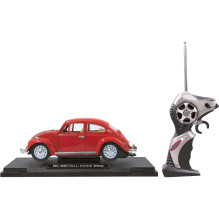Jamara VW Käfer 1:18 RC metāla tālvadības automašīna 27 MHz Red 6+ Jamara VW Käfer 1:18 RC metāla tālvadības automašīna 27 MHz Red 6+