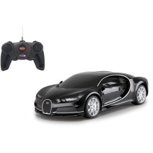 Jamara Bugatti Chiron 1:24 27 MHz Juoda 6+ Jamara Bugatti Chiron 1:24 27 MHz Juoda 6+