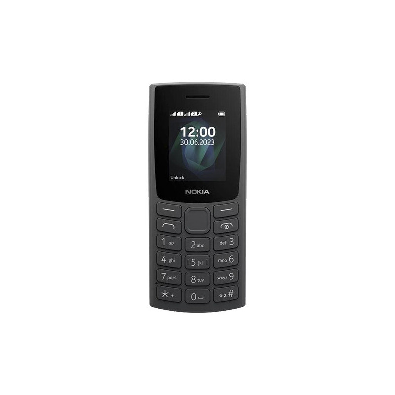 NOKIA 105 (2024) 4G Black mobilusis telefonas