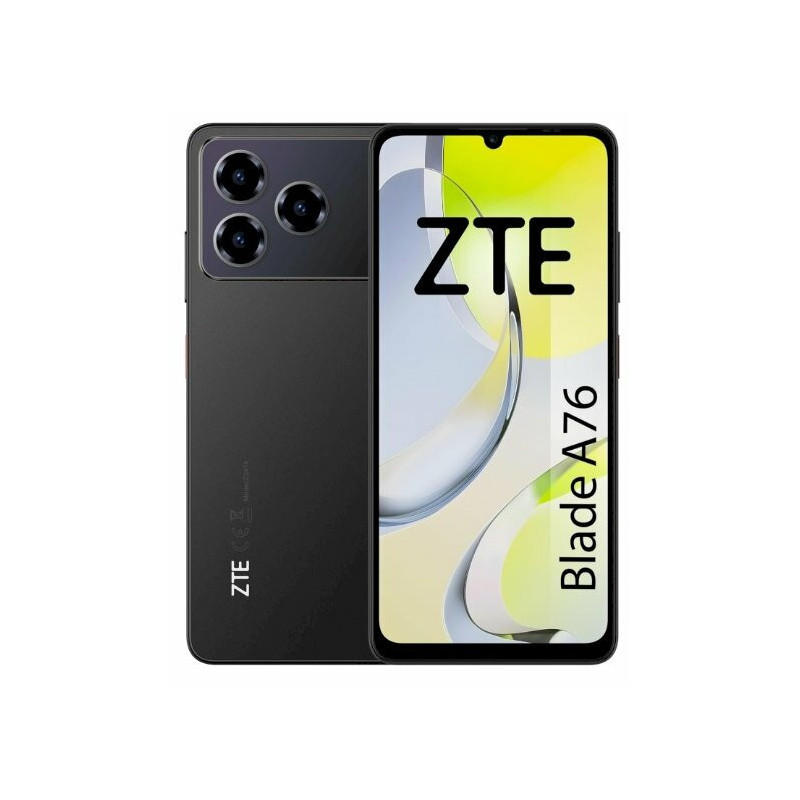 ZTE BLADE A76 4+128GB DS 4G CARBON BLACK NFC OEM išmanusis telefonas