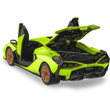 Jamara Lamborghini Sian FKP 37 1:18 Green 2,4GHz modelis rinkinyje Jamara Lamborghini Sian FKP 37 1:18 Green 2,4GHz modelis rinkinyje