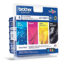 Pack Brother LC1100 CMYK DCP395CN / DCP585CW / DCP6690CW