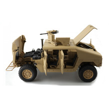 Amewi RC Car US Truck 4x4 HUMVEE Li-Po Akku 4500mAh smėlio / 14 Amewi RC Car US Truck 4x4 HUMVEE Li-Po Akku 4500mAh smėlio / 14