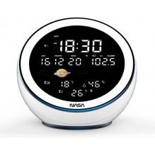 Nasa WSP1500 white Weather Station / Speaker BT Moon Nasa WSP1500 white Weather Station / Speaker BT Moon