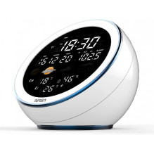 Nasa WSP1500 white Weather Station / Speaker BT Moon Nasa WSP1500 white Weather Station / Speaker BT Moon