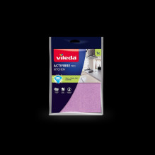 Valymo Audinys - Vileda Actifibre Pro Mikropluoštas, Plaunamas Mašinoje, 60°C Valymo Audinys - Vileda Actifibre Pro Mikropluoštas, Plaunamas Mašinoje, 60°C