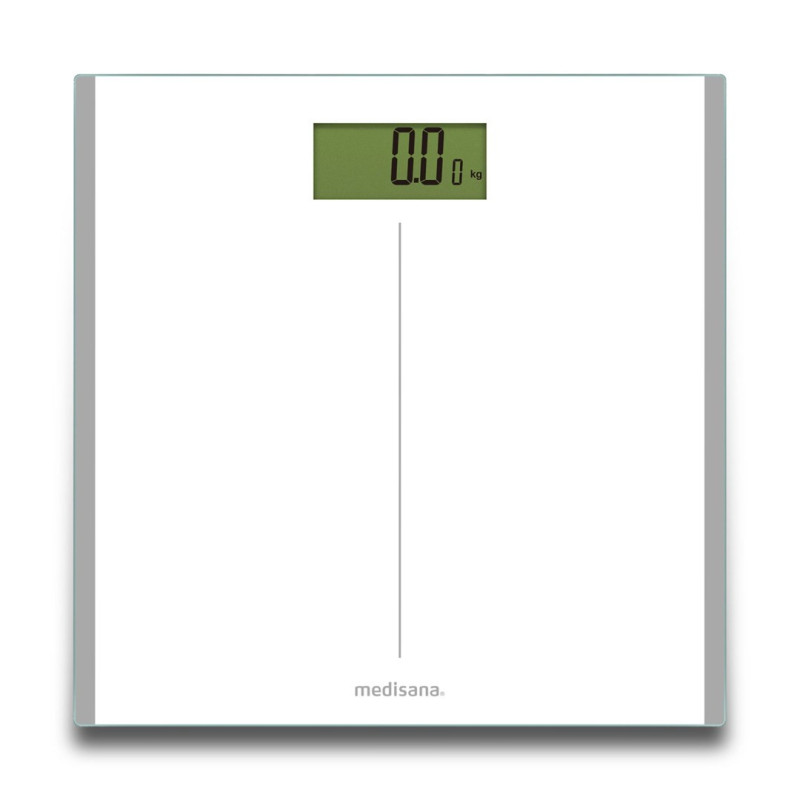 Vonios svarstyklės - Medisana PS 510 180kg Talpa, 50g Tikslumas, Stiklas Baltas
