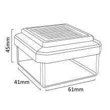 Lauko Apšvietimas - GreenBlue GB125 Saulės LED Sodo Lempa 61x41x45 mm Juoda Lauko Apšvietimas - GreenBlue GB125 Saulės LED Sodo Lempa 61x41x45 mm Juoda