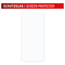 DISPLEX Real Glass Screen Protector for Samsung Galaxy A26 Extremely Hard Scratch-Resistant, Edge Protection, Real Glass
