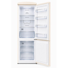 Ravanson LKK-315RM Retro Fridge 597 mm x 707 mm x 1943 mm , 315 l , Total No Frost , Energy Class E , Cream