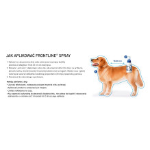 FRONTLINE Flea and tick spray for dogs and cats - 250 ml FRONTLINE Flea and tick spray for dogs and cats - 250 ml