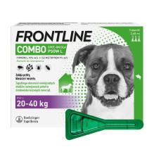 Frontline Combo Spot-on L - Parasite drops for dogs - 3 x 2,68 ml Frontline Combo Spot-on L - Parasite drops for dogs - 3 x 2,68 ml