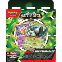 Pokémon Deluxe Battle Deck Meowscarada ex card deck Pokémon Deluxe Battle Deck Meowscarada ex card deck