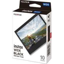 Nuotraukų popierius - Fujifilm Instax Wide Black Frame 10 Vnt. Spalva