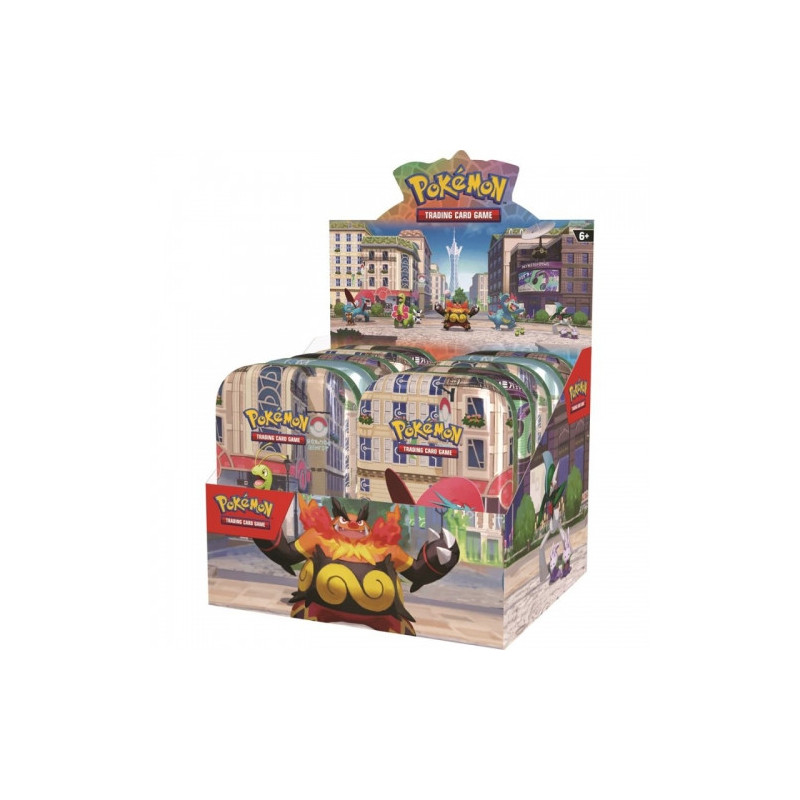 Kolekcionuojamos Kortelės - Pokémon TCG Lumiose City Mini Tin Display 10 Pcs